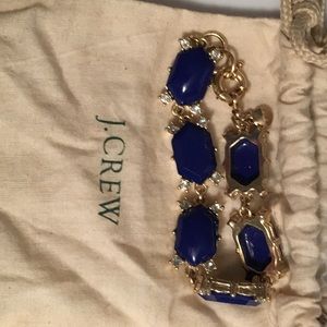 J.Crew Blue Stone Bracelet